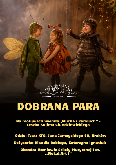 Plakat wydarzenia:  „Dobrana Para” 