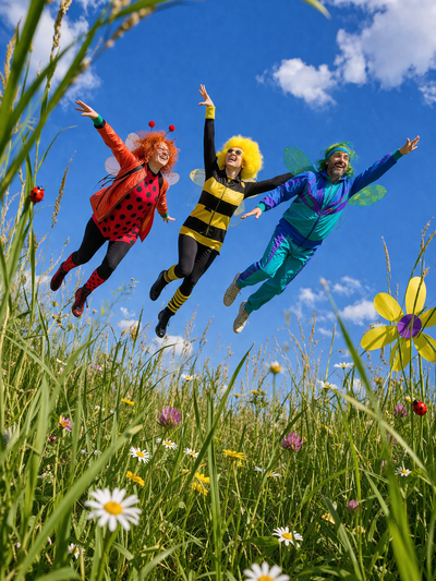 Plakat wydarzenia:  KTO ma tyle energii?! Dzień Dziecka w ogrodzie 